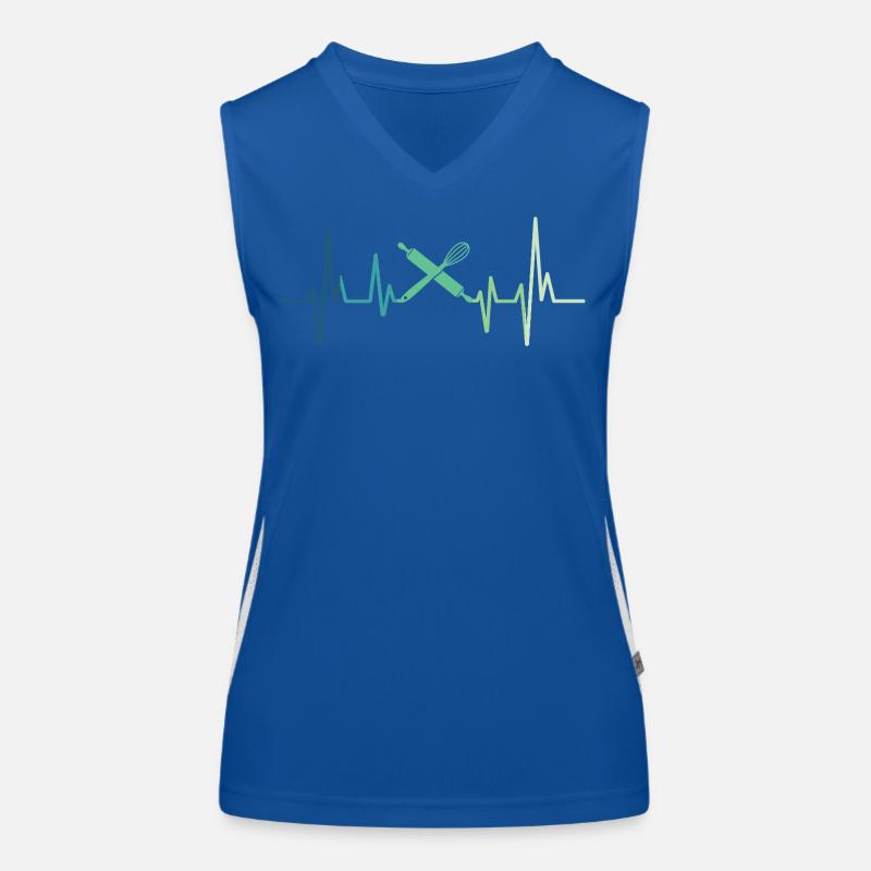 Bakery Heartbeat Baker Women's Functional Contrast Tank Top