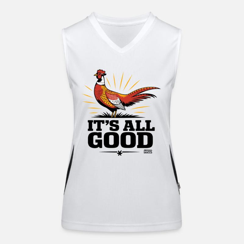 Crimson Phoenix Burst Women's Functional Contrast Tank Top