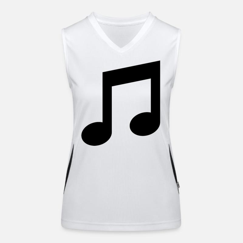 Music tee Women's Functional Contrast Tank Top