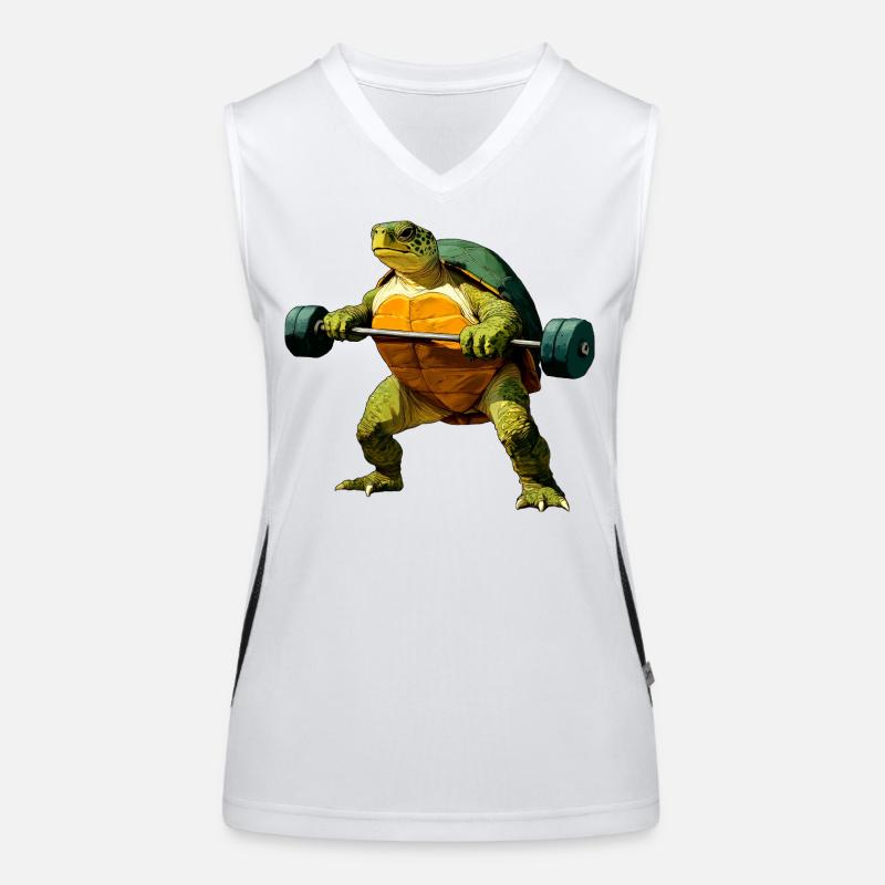 Turtle Trainer Women's Functional Contrast Tank Top