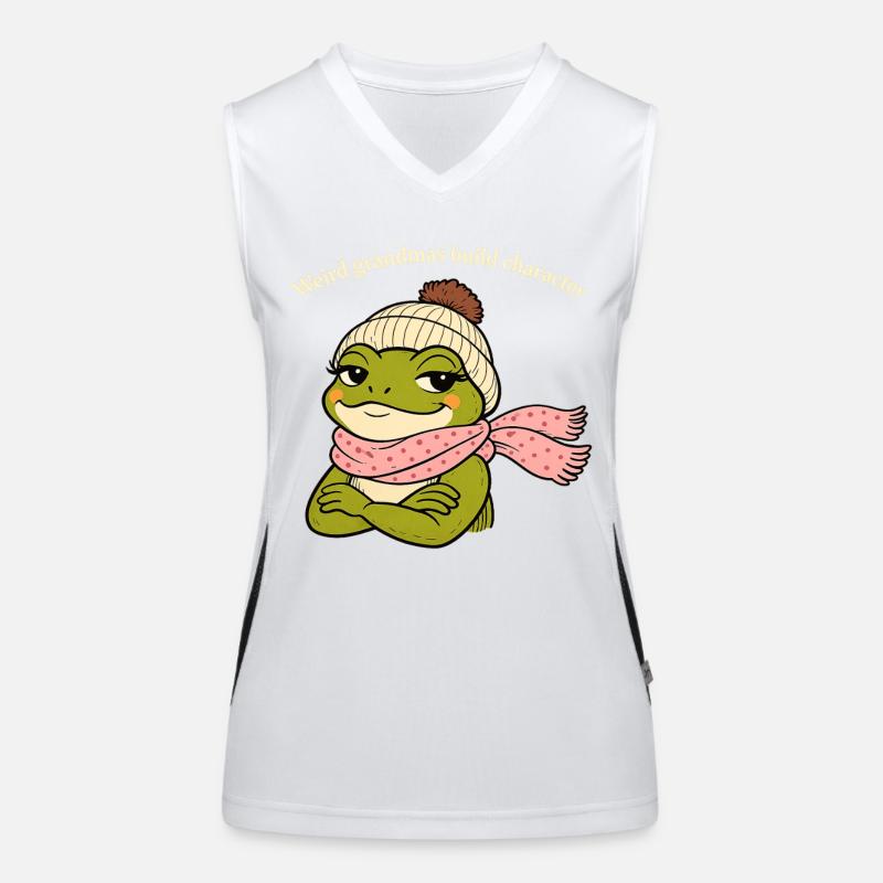 Lustiges, seltsames Oma-Geschenk Cooles Muttertags-Geschenk-Tee Funktionelles Kontrast-Tank Top für Frauen