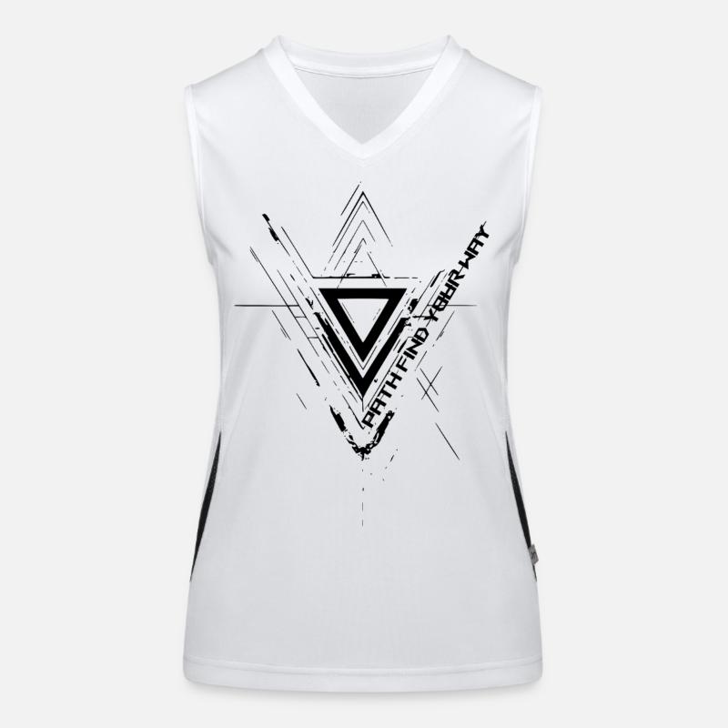 Path Find Your Way Women's Functional Contrast Tank Top