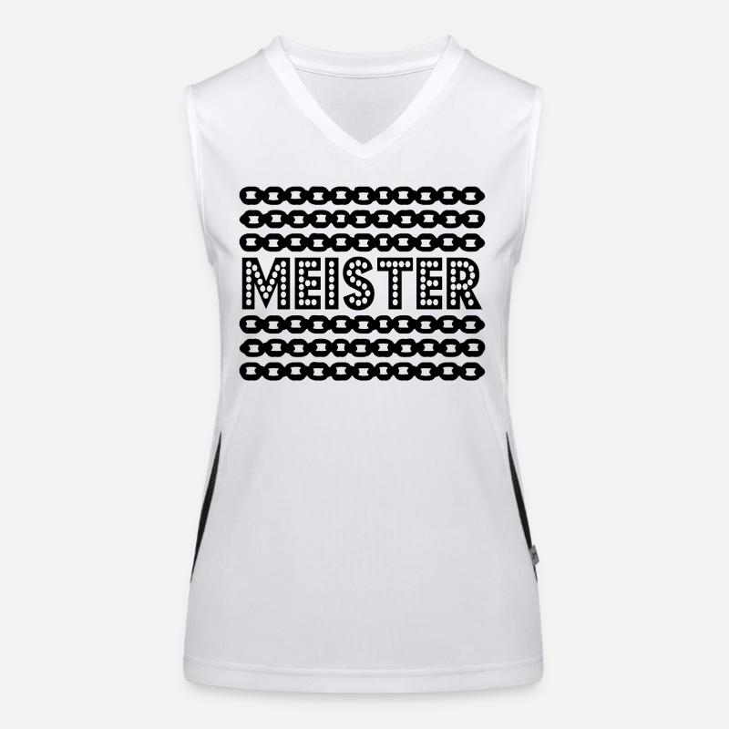Master Degree Master Chains Women's Functional Contrast Tank Top
