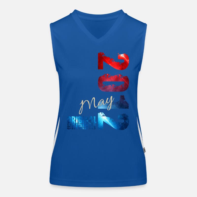 14. Geburtstag Geschenk Mann Original Mai 2012 Funktionelles Kontrast-Tank Top für Frauen