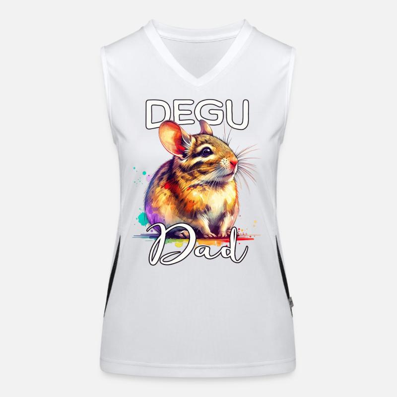 Degu Papa Débardeur respirant contrasté Femme