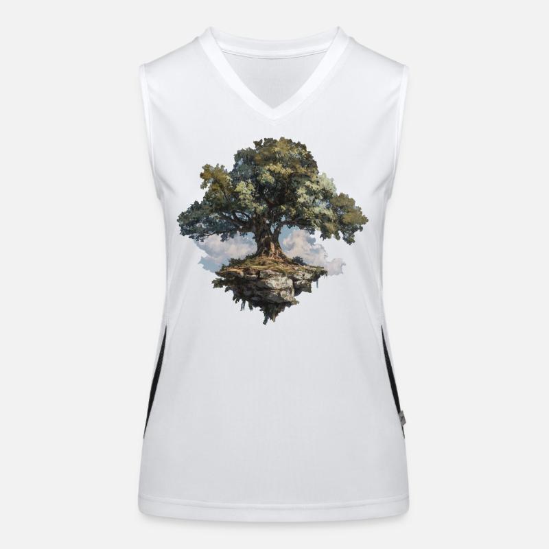 Arbre Débardeur respirant contrasté Femme