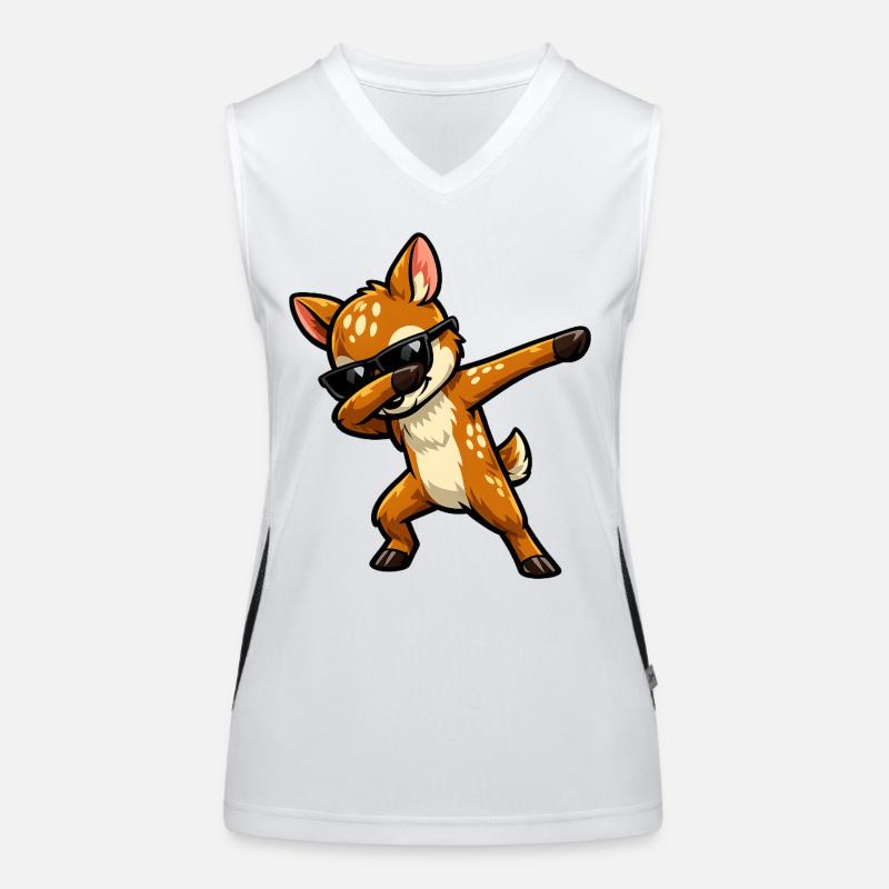 Dab du faon Débardeur respirant contrasté Femme