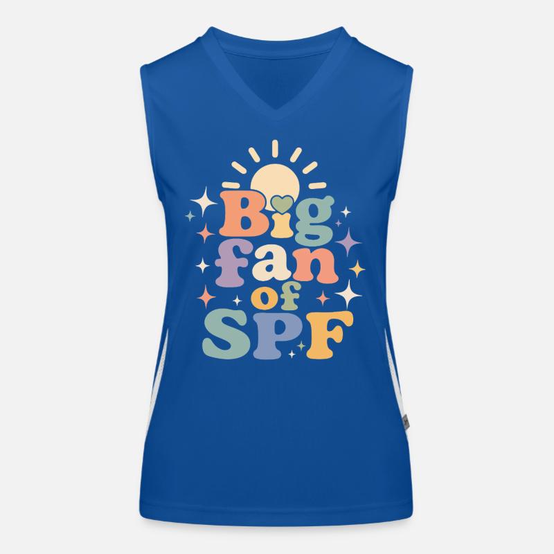 SPF Sun Protection Fan Summer Sun Women's Functional Contrast Tank Top