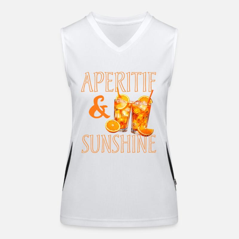 Aperitif & Sunshine Women's Functional Contrast Tank Top