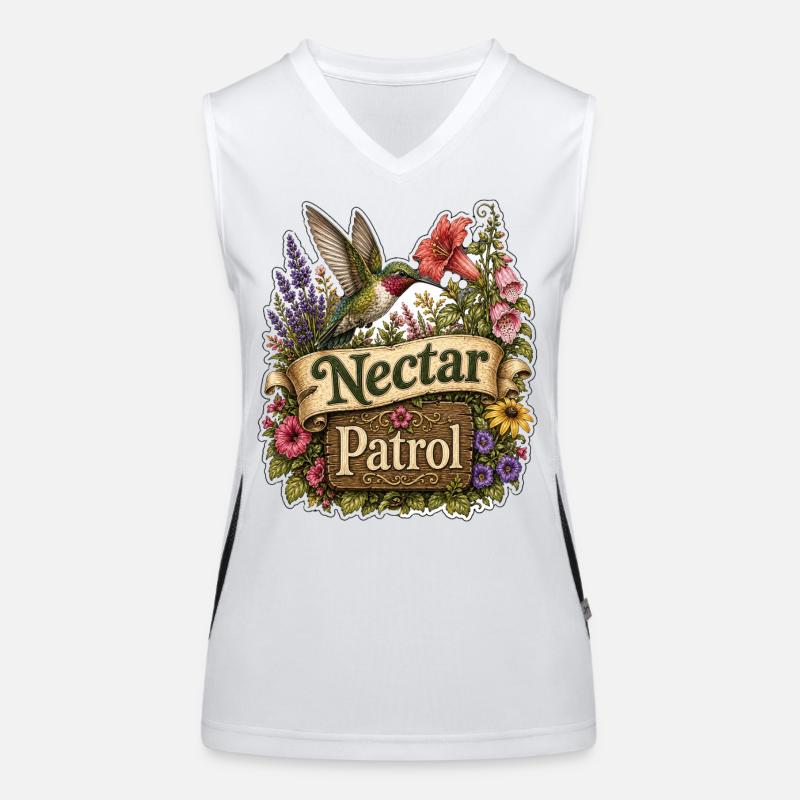 Patrouille Nectar Débardeur respirant contrasté Femme