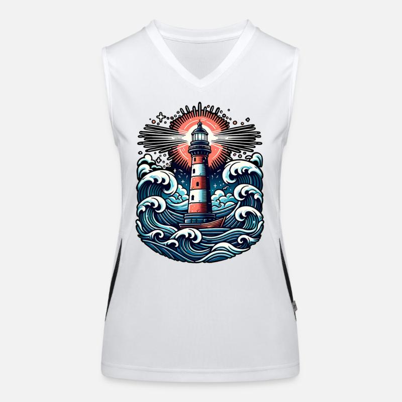 lighthouse Women's Functional Contrast Tank Top