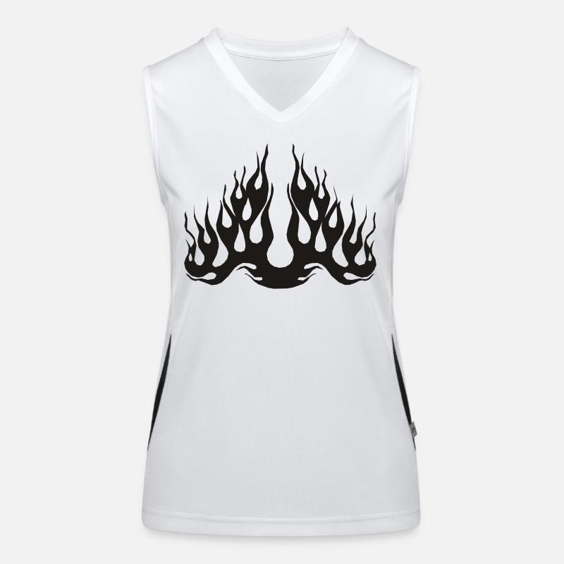 Flame Women's Functional Contrast Tank Top