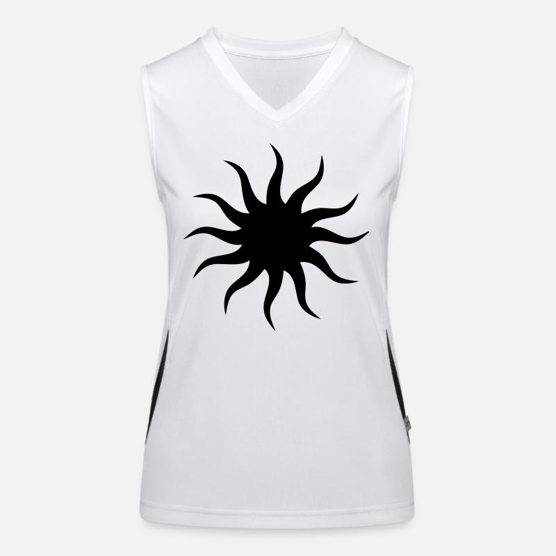 Sun Débardeur respirant contrasté Femme