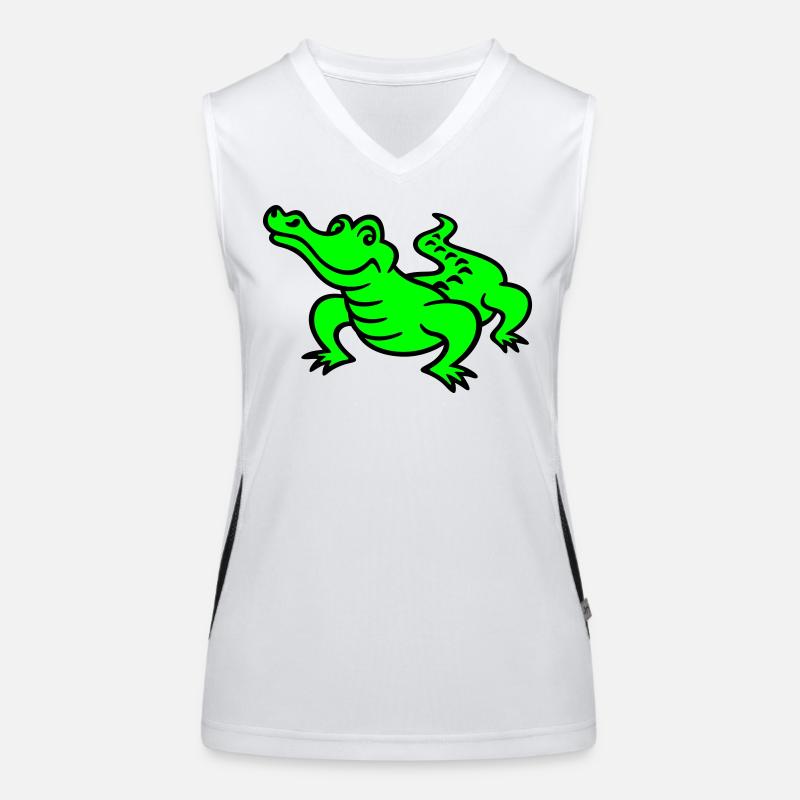 crocodile (a) Women's Functional Contrast Tank Top