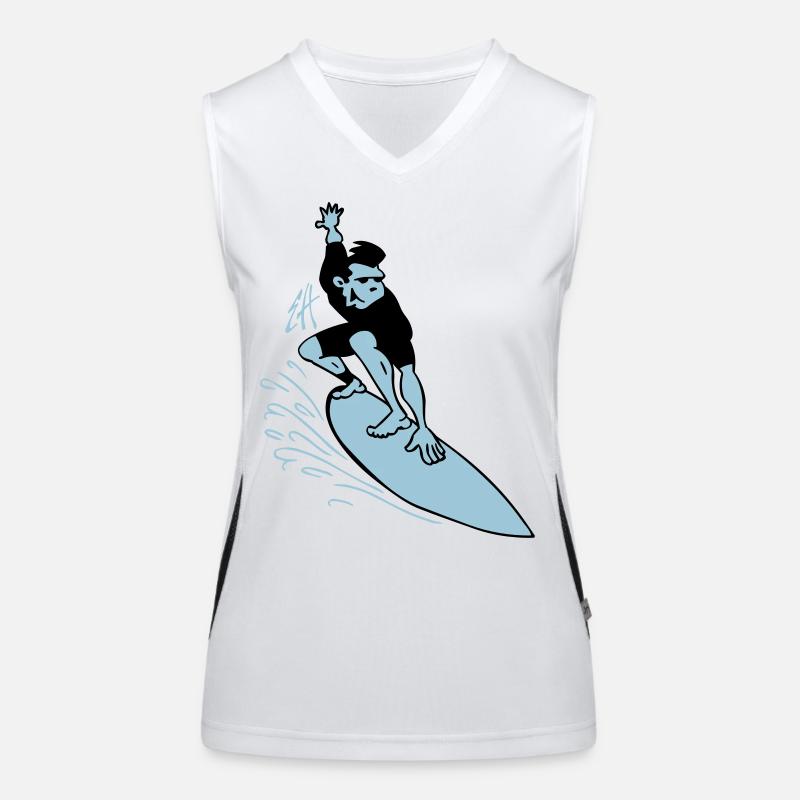 Surf Débardeur respirant contrasté Femme