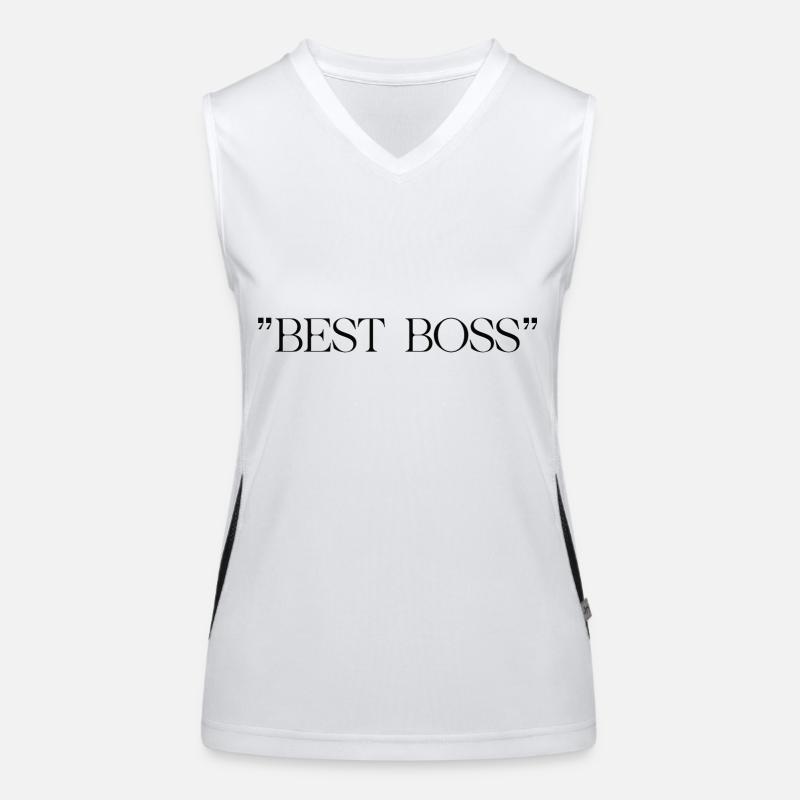 BEST BOSS Funktionelles Kontrast-Tank Top für Frauen