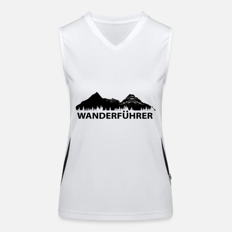 Wanderfuhrer - (3) Funktionelles Kontrast-Tank Top für Frauen