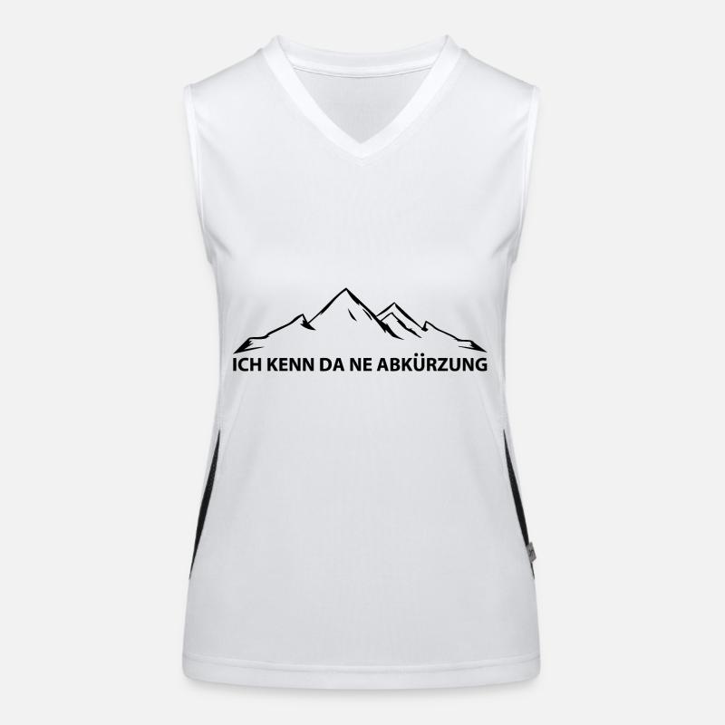 Ich Kenn Da Ne Abkurzung - (7) Funktionelles Kontrast-Tank Top für Frauen