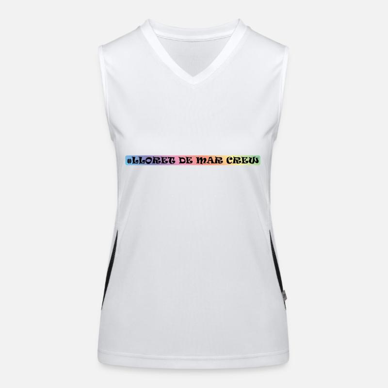 Lloret De Mar Crew Débardeur respirant contrasté Femme