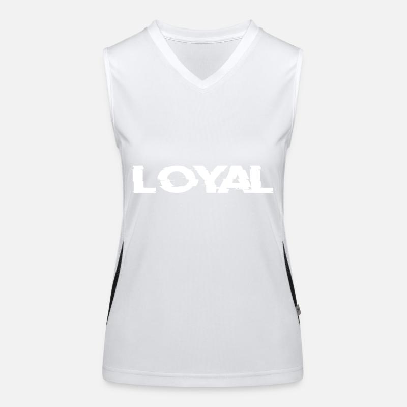 LOYAL Funktionelles Kontrast-Tank Top für Frauen