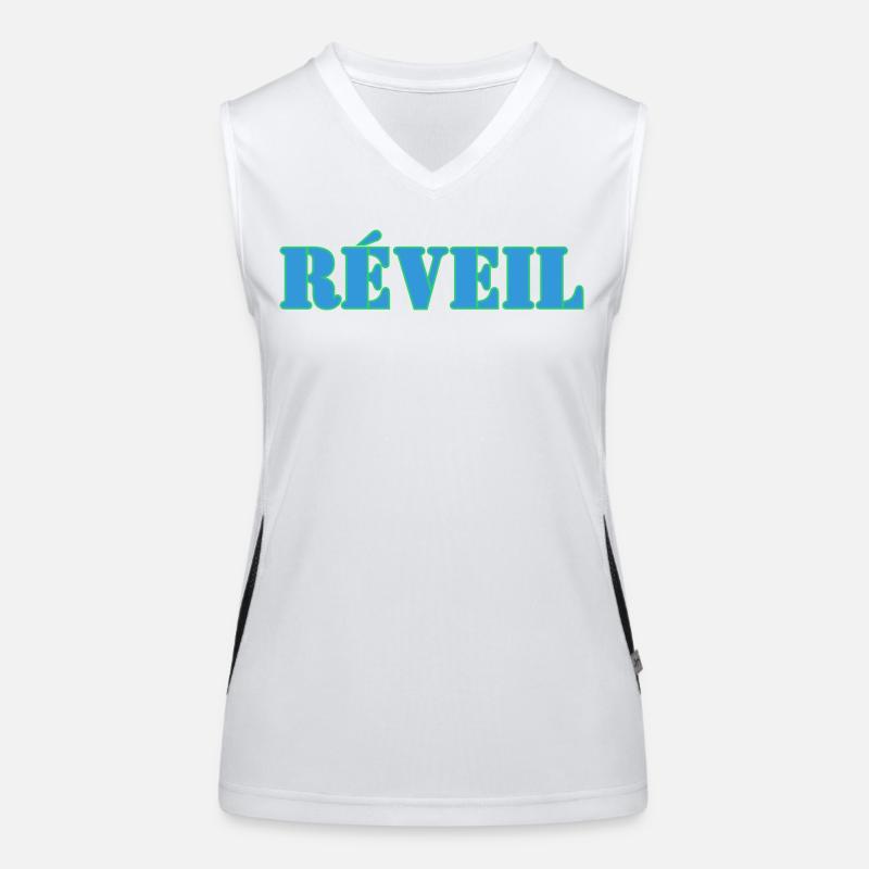 alarm clock Women's Functional Contrast Tank Top