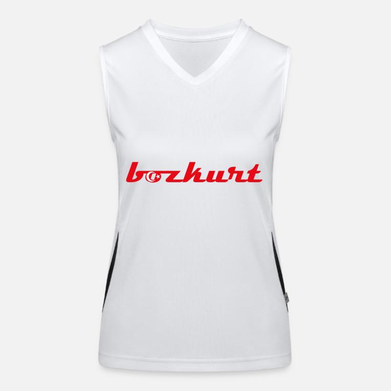 bozkurt Funktionelles Kontrast-Tank Top für Frauen