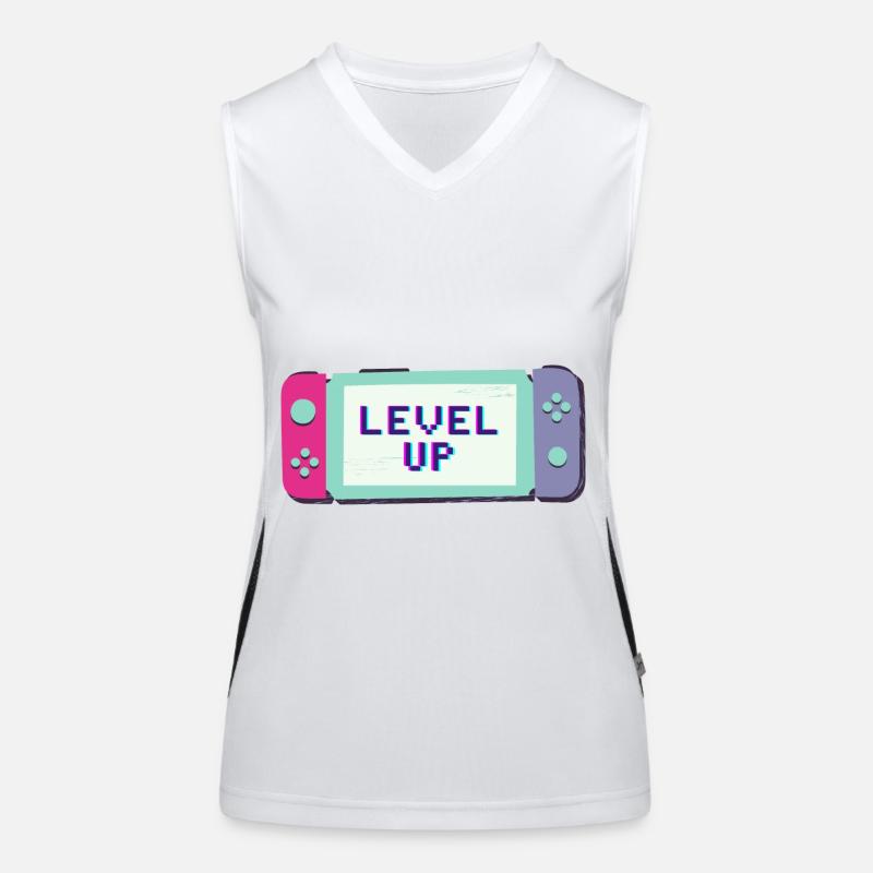 switch level up Women's Functional Contrast Tank Top