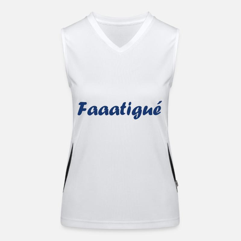 Fatigué Débardeur respirant contrasté Femme