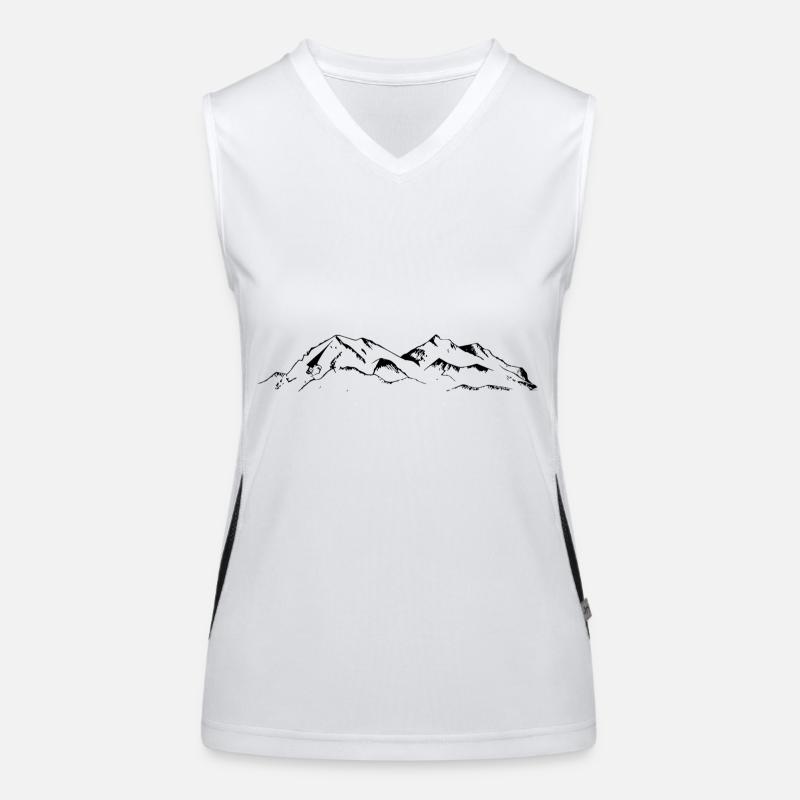 Berg - (13) Funktionelles Kontrast-Tank Top für Frauen