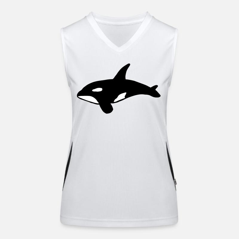 Wal Funktionelles Kontrast-Tank Top für Frauen