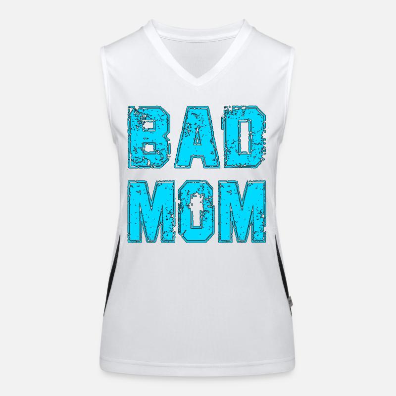 BAD MOM Funktionelles Kontrast-Tank Top für Frauen