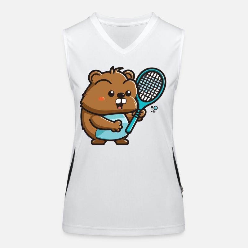 Beaver Server Women's Functional Contrast Tank Top