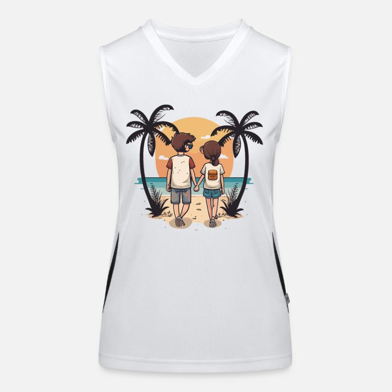 Romantic Getaway Women's Functional Contrast Tank Top