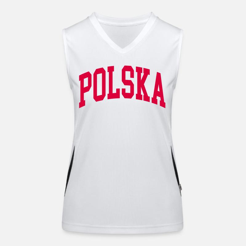Polska Funktionelles Kontrast-Tank Top für Frauen