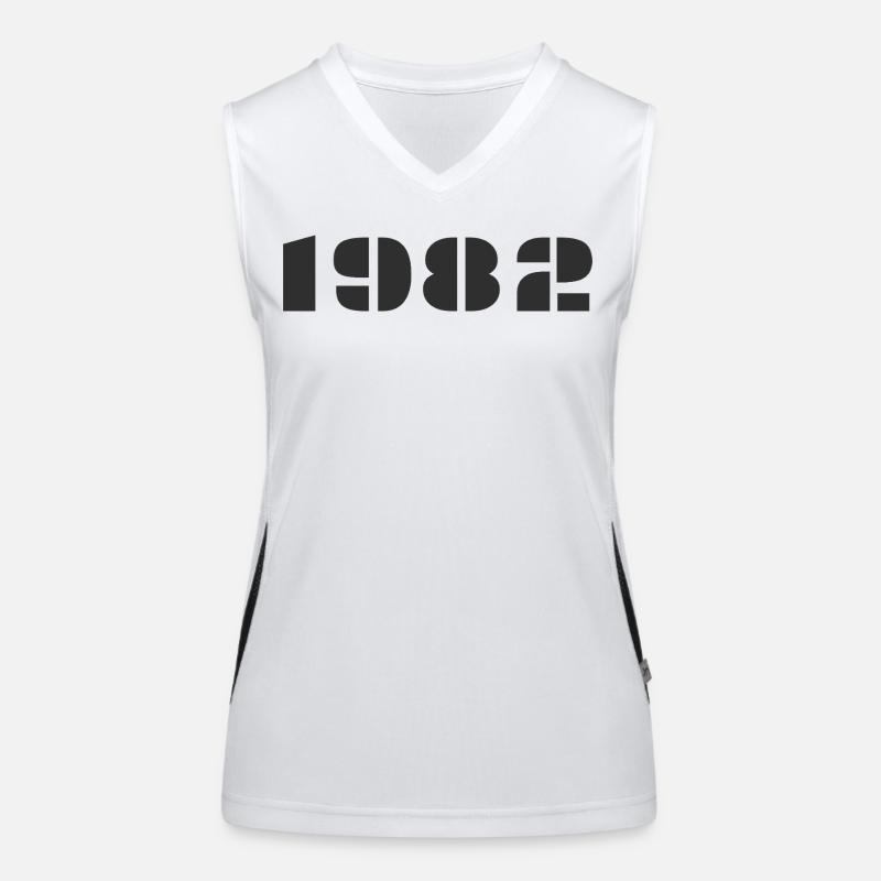 1982 Débardeur respirant contrasté Femme