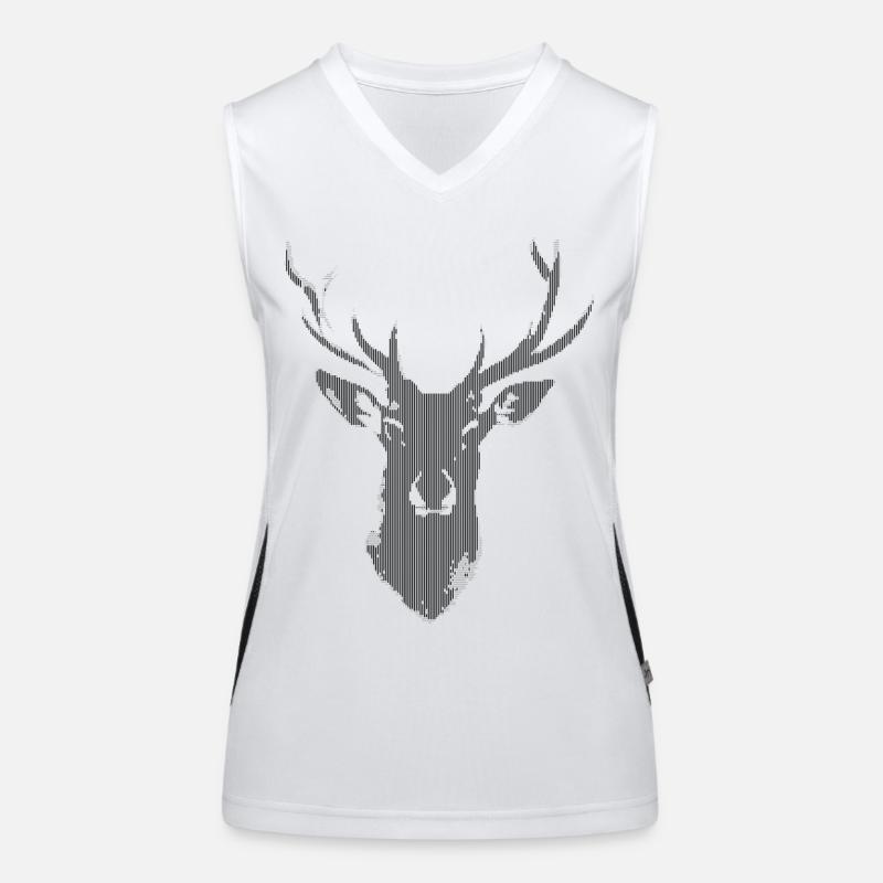 Deer Digital Women's Functional Contrast Tank Top