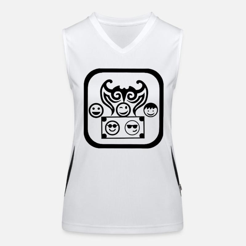 Verrückte Jungs Funktionelles Kontrast-Tank Top für Frauen
