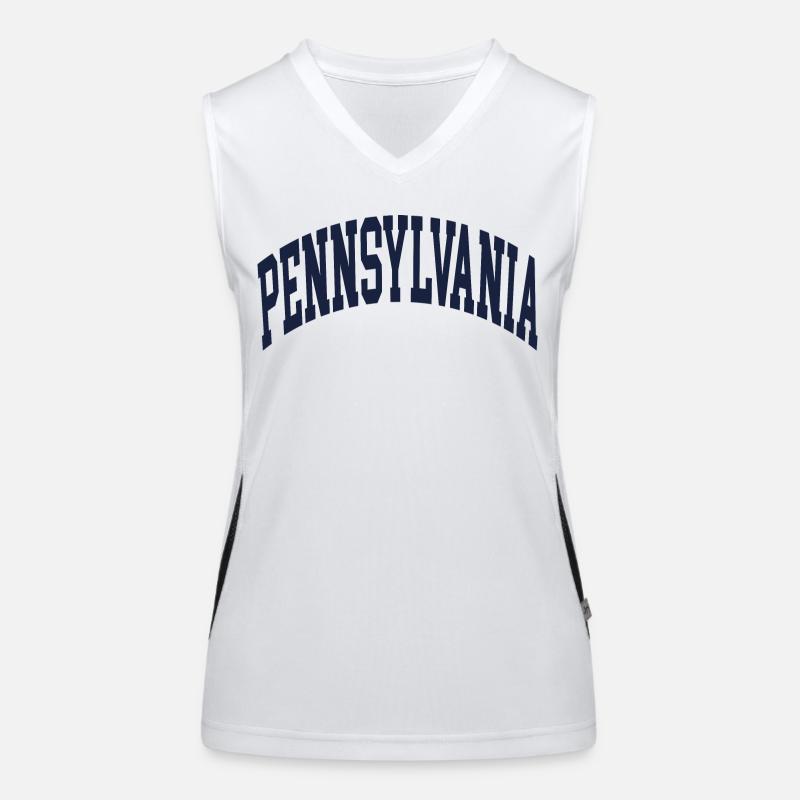 Pennsylvania Funktionelles Kontrast-Tank Top für Frauen