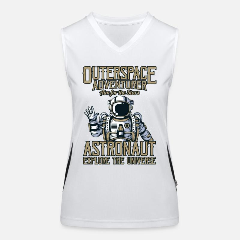 Astronaut Party - astronauts Women's Functional Contrast Tank Top