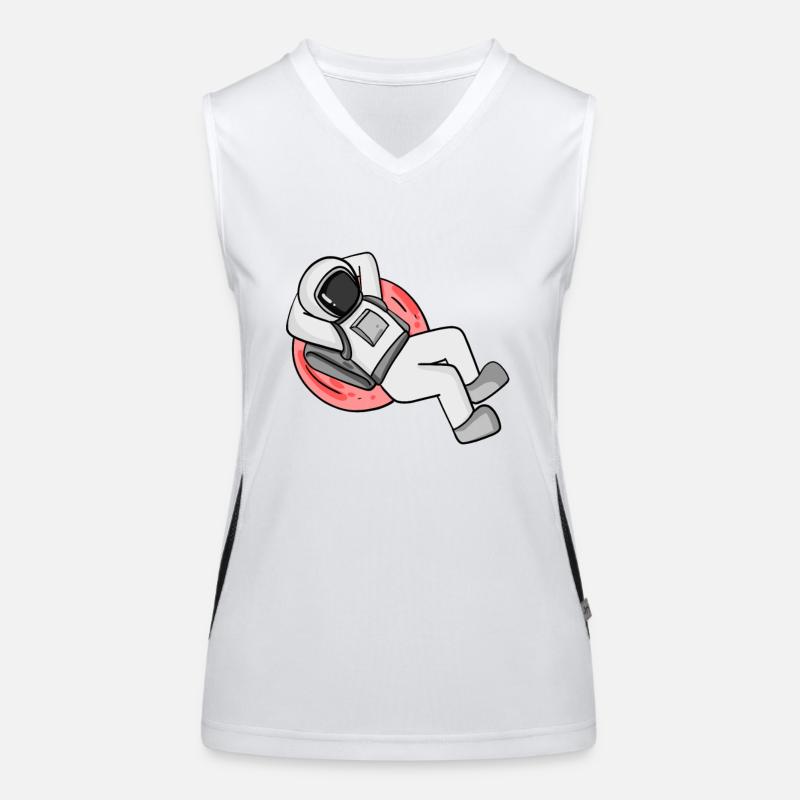 astronaut Women's Functional Contrast Tank Top