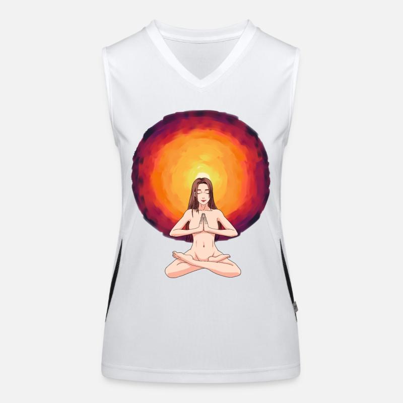 Shaman Hypnosis Vision Hallucination Enlightenment Women's Functional Contrast Tank Top