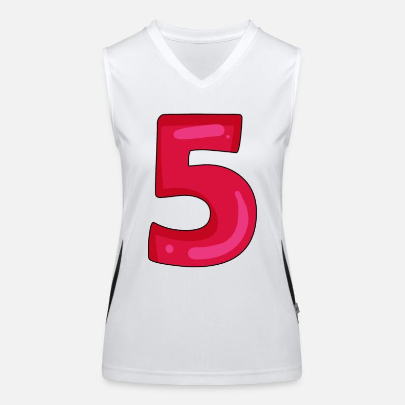 5 Women's Functional Contrast Tank Top
