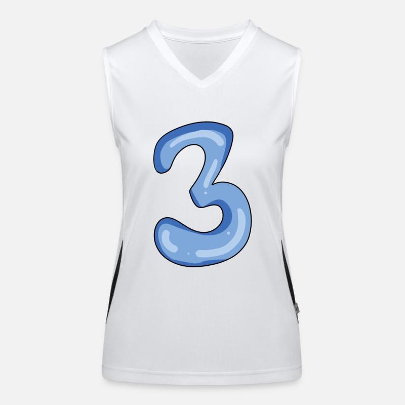 3 Débardeur respirant contrasté Femme