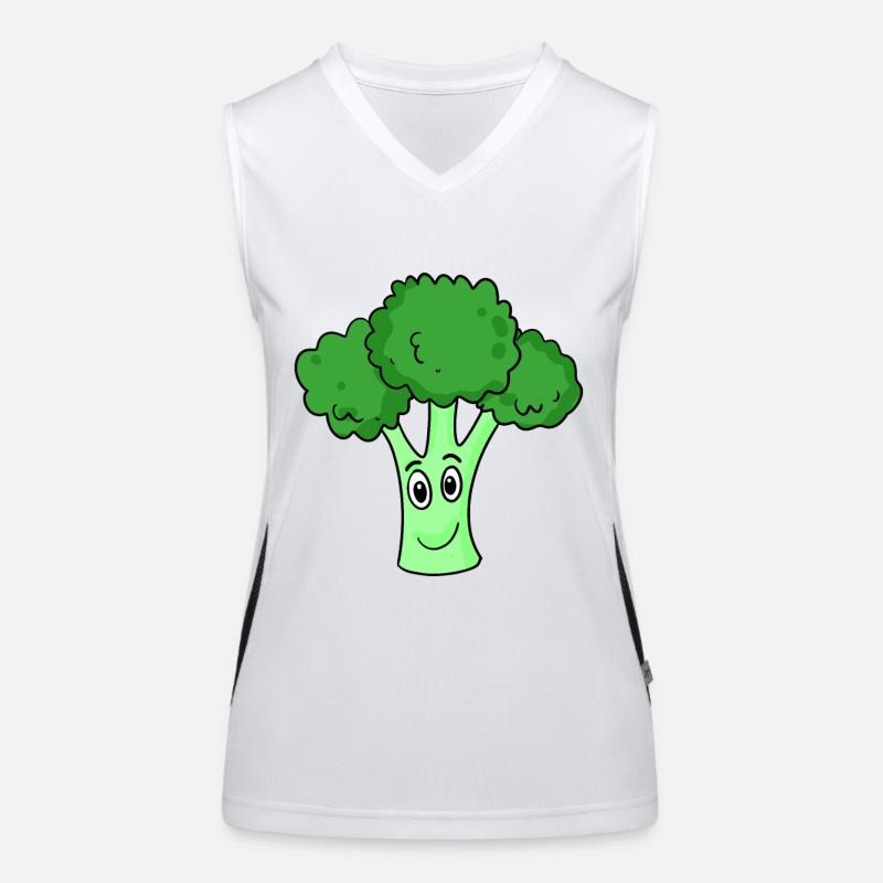 Brocoli Débardeur respirant contrasté Femme