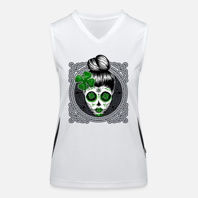 Saint Patrick's Day Celts Scottish Women's Functional Contrast Tank Top