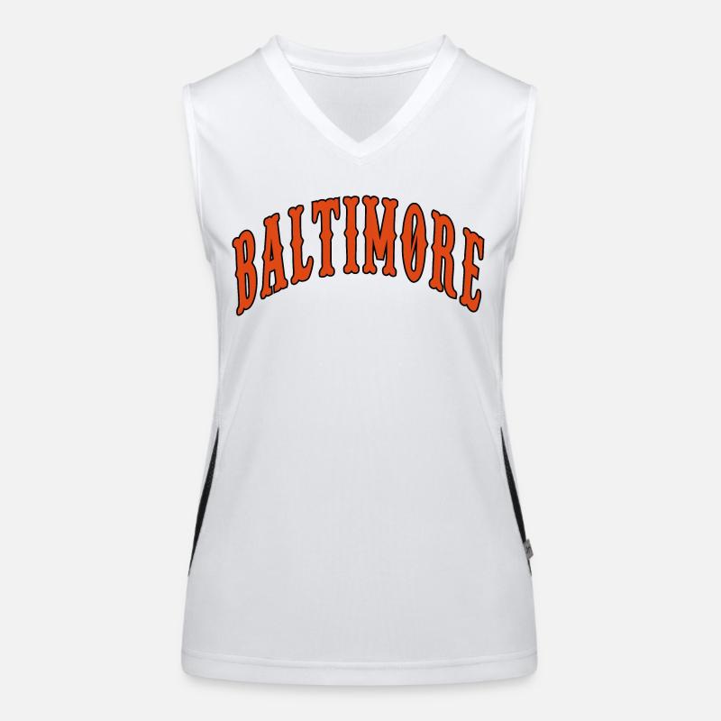 Baltimore Funktionelles Kontrast-Tank Top für Frauen