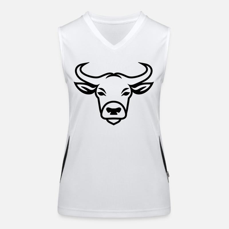 Büffel Funktionelles Kontrast-Tank Top für Frauen