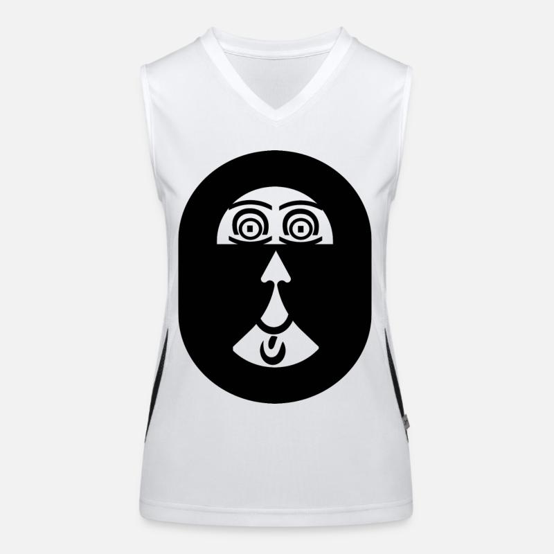 Komisch Funktionelles Kontrast-Tank Top für Frauen