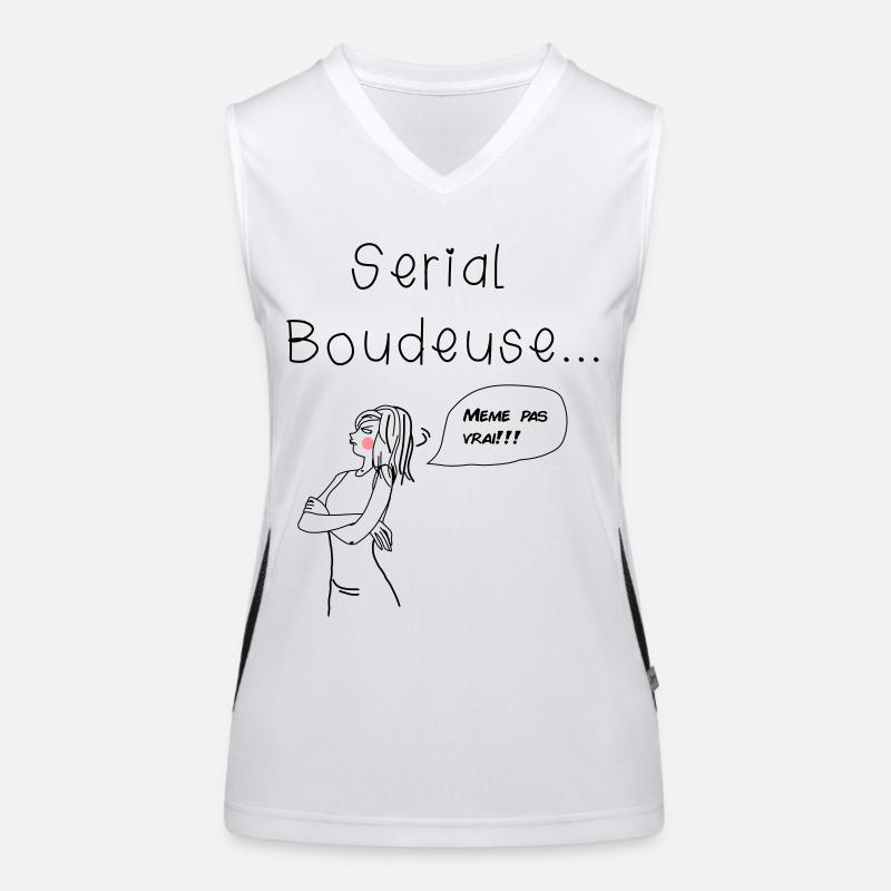 La boudeuse Débardeur respirant contrasté Femme