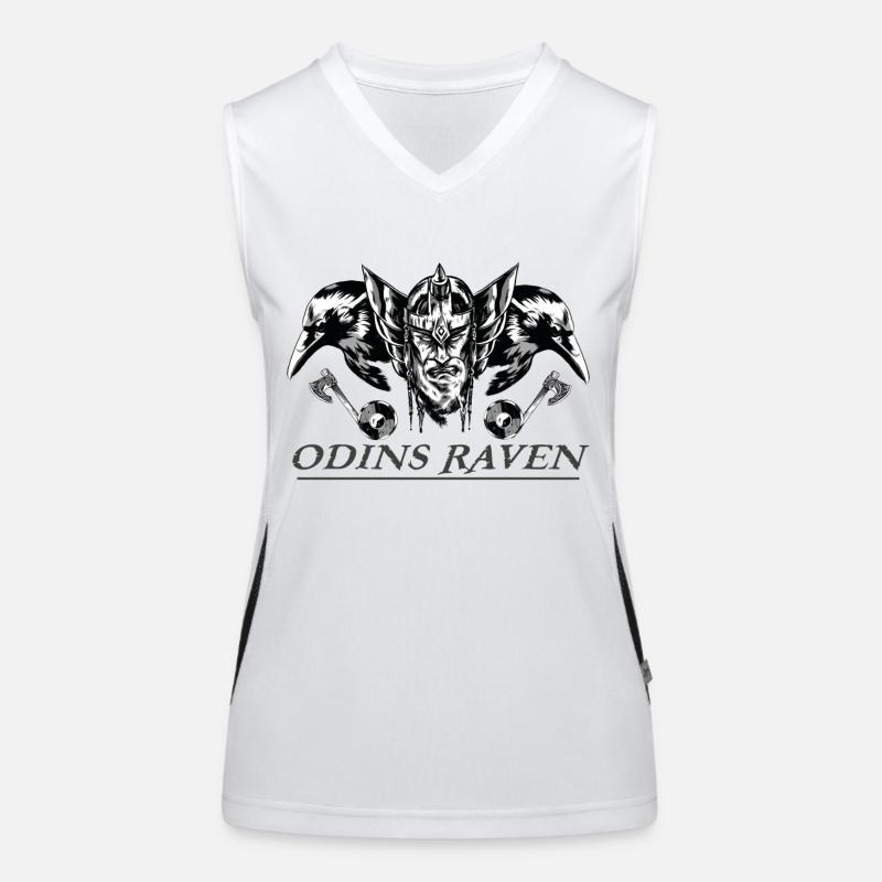 odins ravens Women's Functional Contrast Tank Top